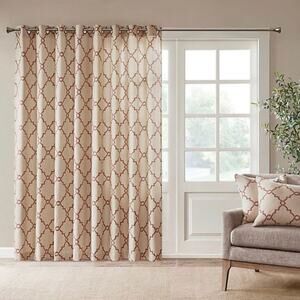 Madison Park Saratoga Grommet Window Panel New